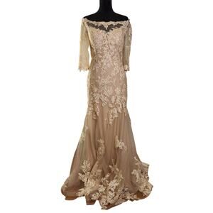 MONTAGE by Mon Cheri Lace Trumpet Gown, Size 12